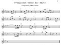 Overgrowth sheet music