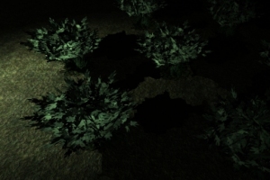 Inverted normalmapped low-poly foliage