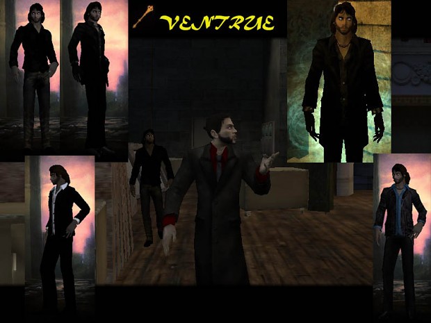 vampire ventrue - toreador "cousin's Jhon Wick " male by Marius217
