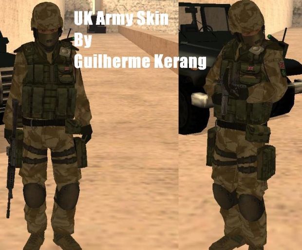 UK Army Skin
