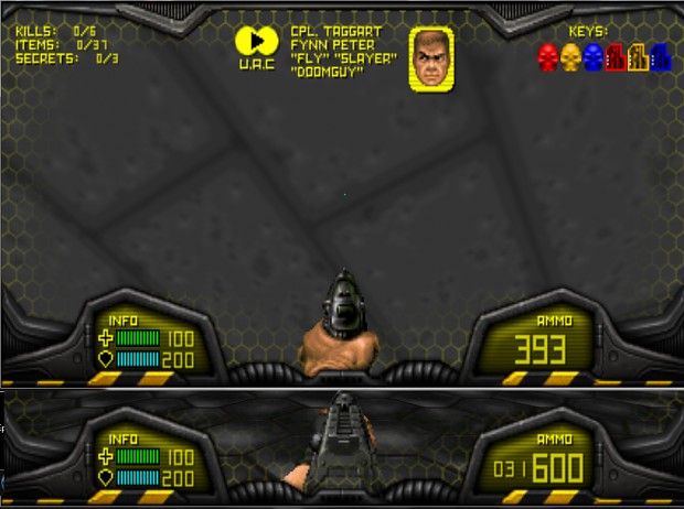 Hud Visor Doom Colors v2.0