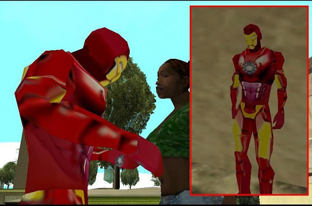 Iron Man Ped and Cutscene Character