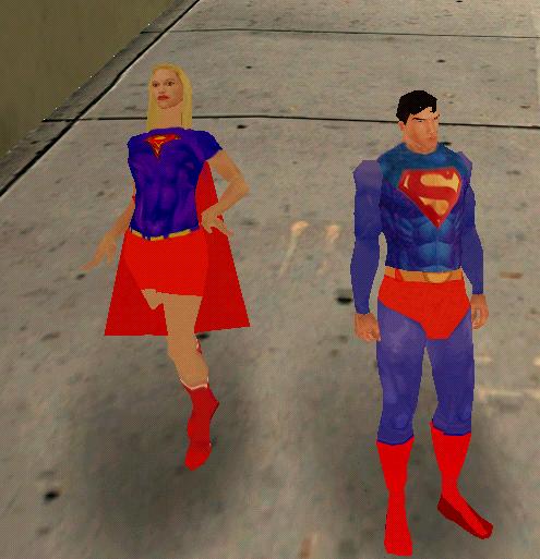 Supergirl Pedestrian