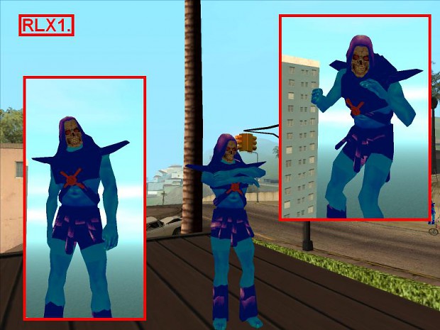 Old School Skeletor Ped