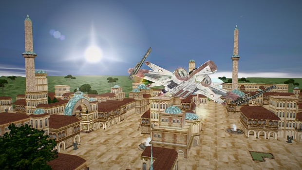 Battle Of Naboo (Space to Ground)