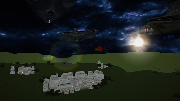 Alderaan: Orbital Strike (Space to Ground)