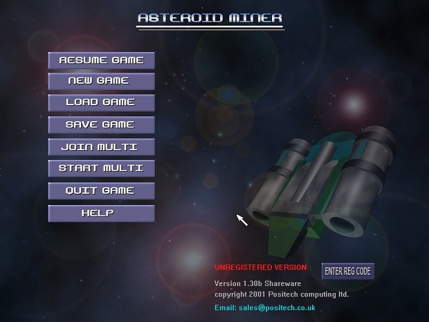 Asteroid Miner Windows demo
