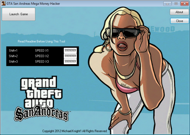 GTA San Andreas Mega Hacker