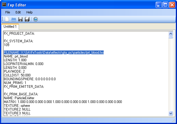 Fxp Editor 1.0