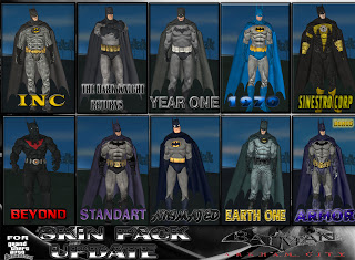 BATMAN SKIN PACK BY CYRAX