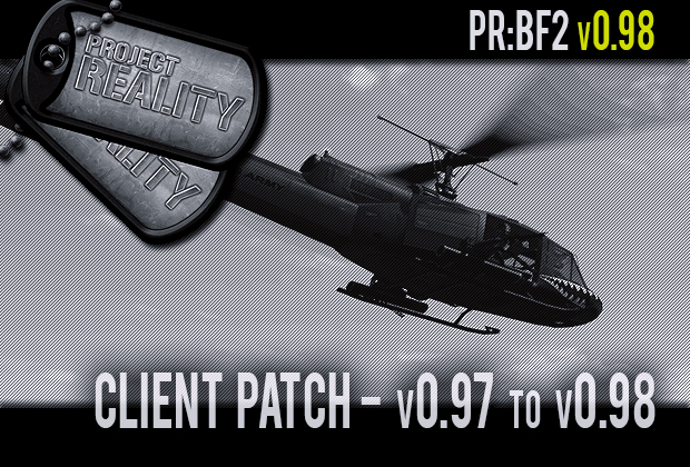 Project Reality: BF2 v0.97 to v0.98 Patch