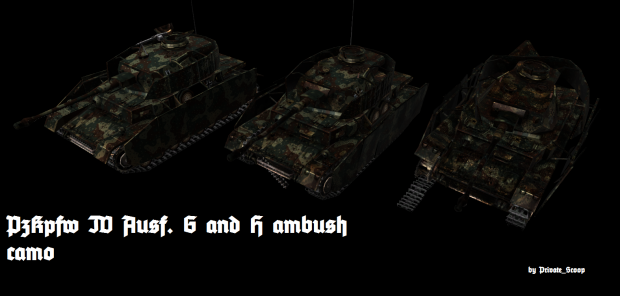 PzKpfw IV Ambush pattern skin