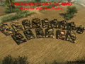 Tricolor Stripes Camo Skins for all British Tanks