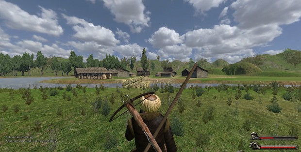 Village scene