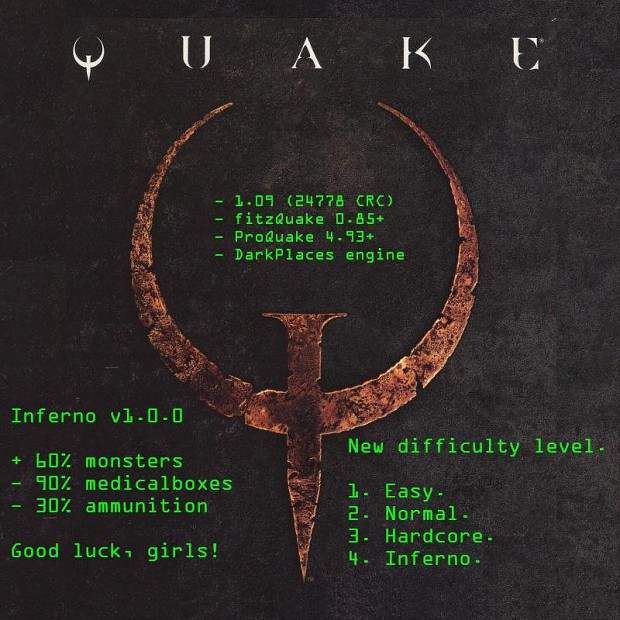 Inferno v1.0.0 for Quake one