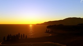 Ocean sunset