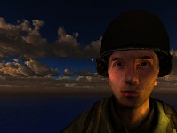 Soldier face