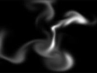 Fluid dynamics demo