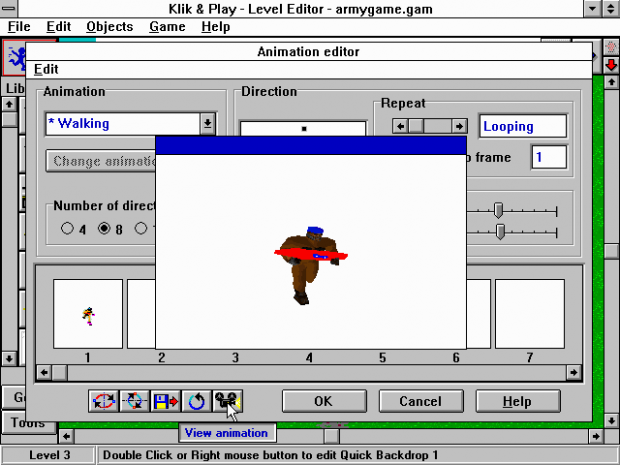 Animation editor
