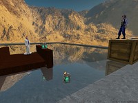 Xash3D: water with waves & reflection