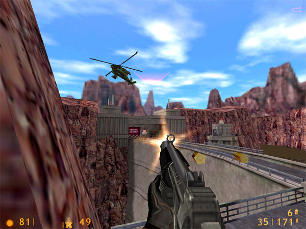 Half Life In-Game Shot