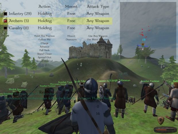 Mount and Blade ingame screenshots