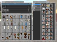 Access and place props in-game