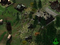 US forces deploying forces to defend a city.