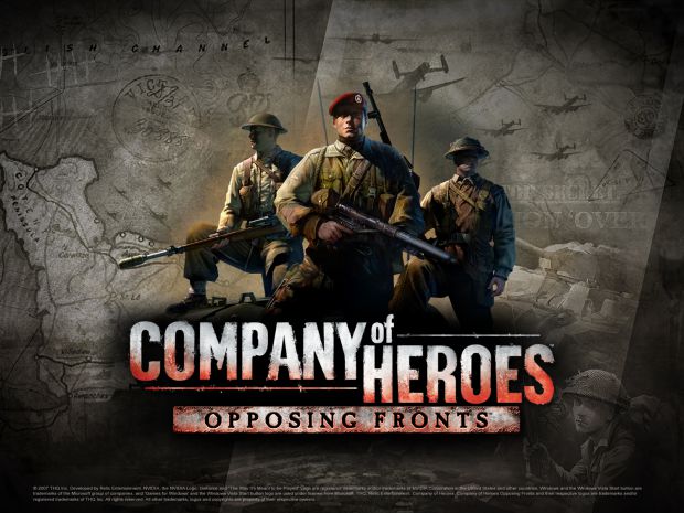 company of heroes wallpaper. company of heroes wallpaper. Wallpaper 2 image - Company of Heroes: Opposing