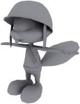 Finished Squirrel Model