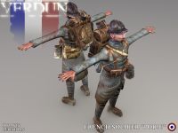 French soldier nicknamed "Poilu" 