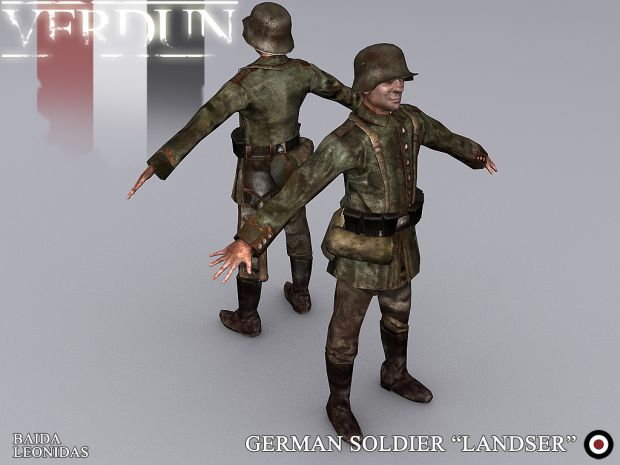 German soldier "Landser"