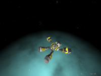 Robochimp in space :D