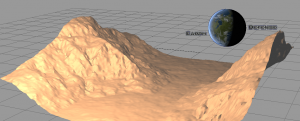 Planet landscape