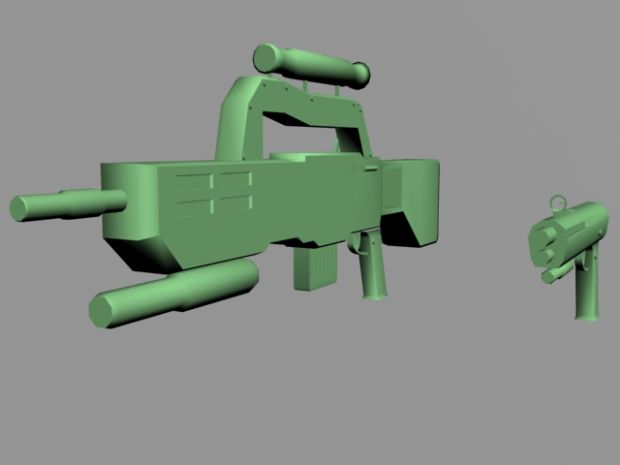The Pistol and Atreides Rifle
