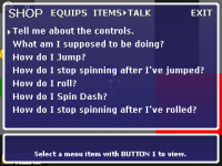 Amy's Shop Menu
