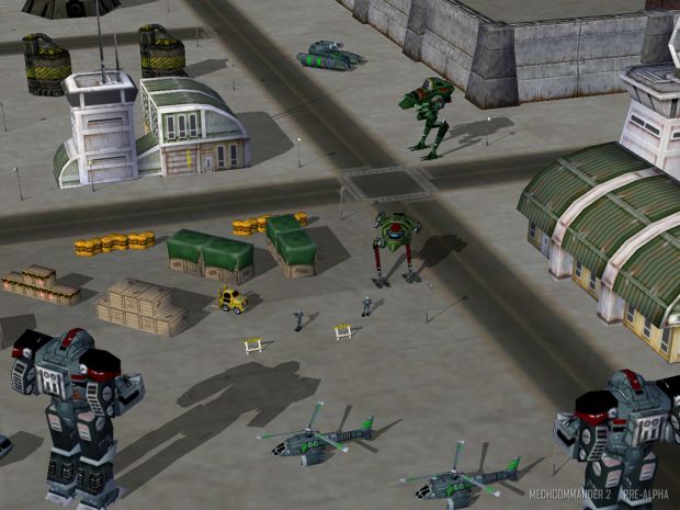 Mech Commander 2 Fan Site Kit Screen Shots