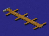 Harbor Terrain: Boat docks WIP