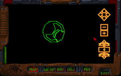The map screen