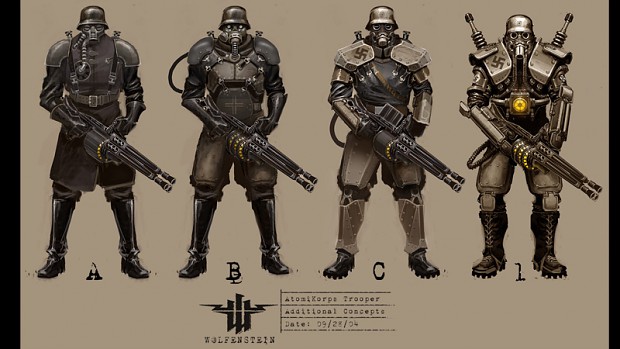 Heavy Trooper design image - Wolfenstein - Mod DB