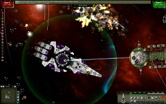 Parasite starships
