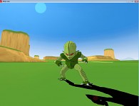 Saibaman Melee Pose
