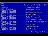 New Status Screen