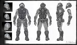 Redcell Soldier concept