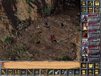 Alpha screenshot of Baldur's Gate