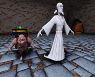 Work in progress - In-game renders of characters
