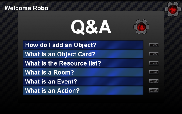 The Q&A Menu