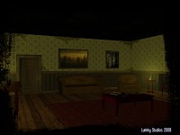 Another view of the hotel lobby