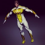 Captain Awesome WiP(without cape & hairstyle)