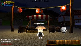 Hat and Masks at Night